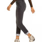 INC International Concepts Women's Snake Cuff Boyfriend Jeans Black Size 2