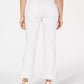 Charter Club Women's Belted Tummy-Control Jeans White Size 4 Petite