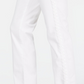 Charter Club Women's Straight-Leg Braid-Stripe Jeans White Size 8