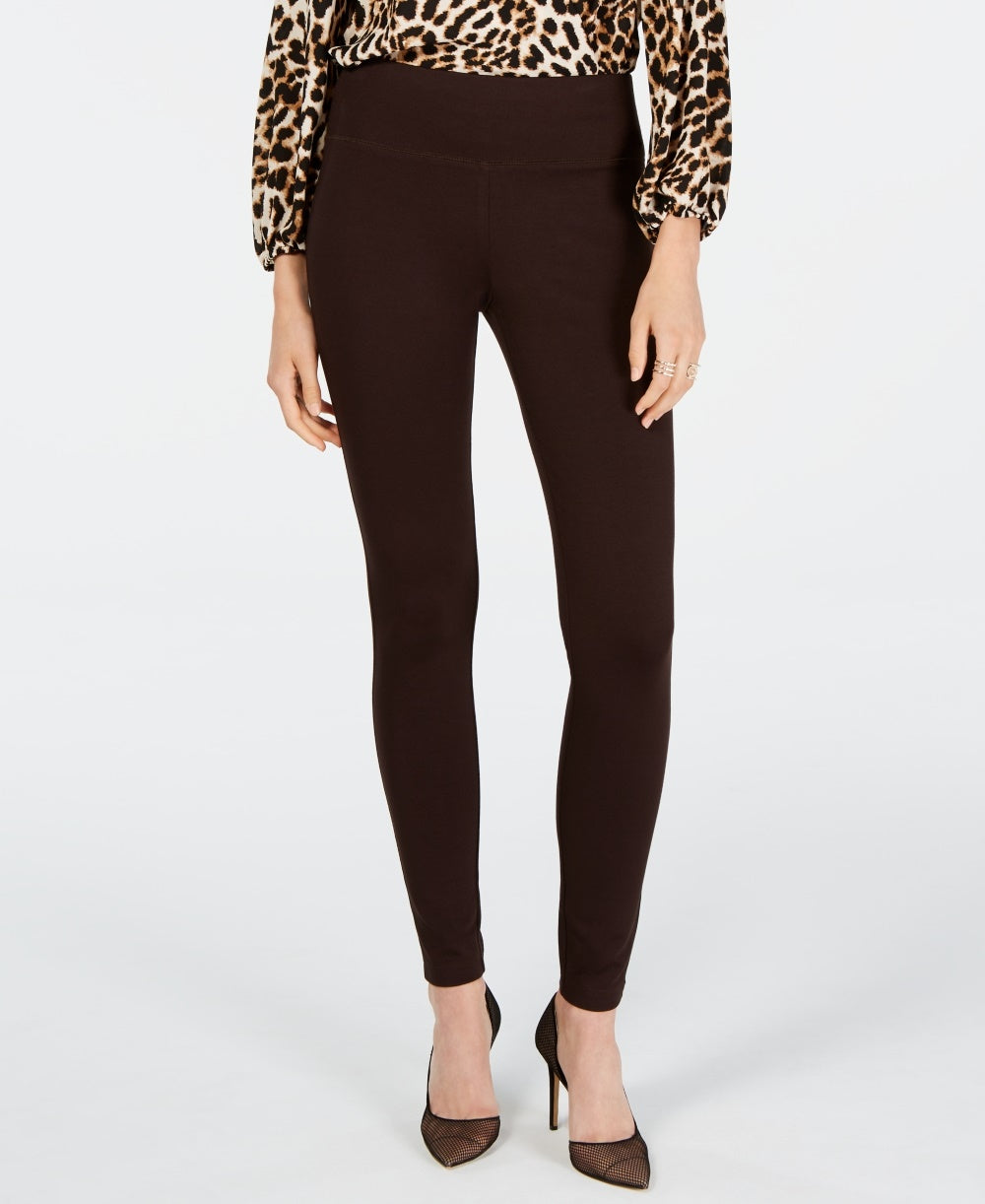 INC International Concepts Women's Seamless Leggings Brown Size 16X4.5