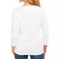 Karen Scott Women's Cotton Grommet Hardware Top White Size PS