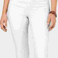 Style & Co Women's Rolled-Hem Skinny Pants  White Size 14