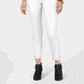 Style & Co Women's Rolled-Hem Skinny Pants  White Size 14