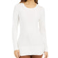Style & Co Women's Mixed titch Sweater White Size X-Small