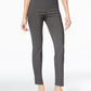 Charter Club Women's Chelsea Patterned Skinny-Leg Ankle Pants Black Size 18