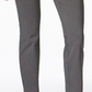 Charter Club Women's Chelsea Patterned Skinny-Leg Ankle Pants Black Size 18