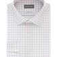 Michael Kors Men's  Stretch Check Dress Shirt White/Brick Size 16X34-35