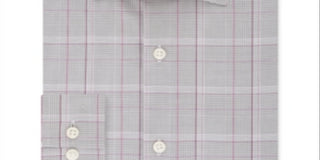 Michael Kors Men's Slim Fit Plaid Button Down Shirt Red Size 15X34X35