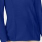 Karen Scott Women's Patchwork Stitch Pullover Sweater Blue Size Small