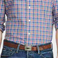 Ralph Lauren Men's Slim Fit Plaid Shirt Blue Size XX-Large