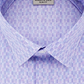Kenneth Cole Reaction Men's Dress Shirt Geo Print 15 1/2 Purple Size 15.5X32-33