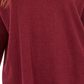 Style & Co Women's V Neck Tunic Red Size PP