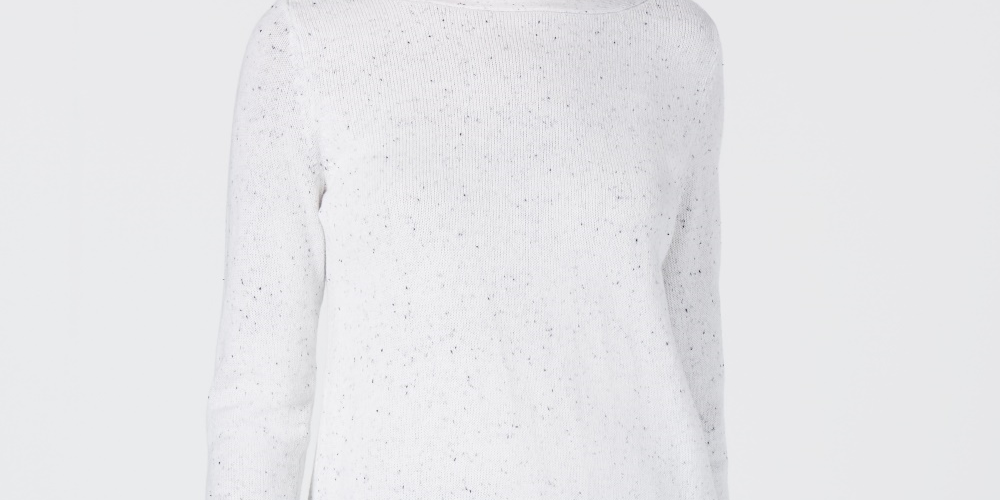 Karen Scott Women's Textured Tunic Sweater  Natural Size XX-Large