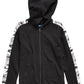 Univibe Big Boy's Mccartney Full Zip Hoodie Black Size Medium