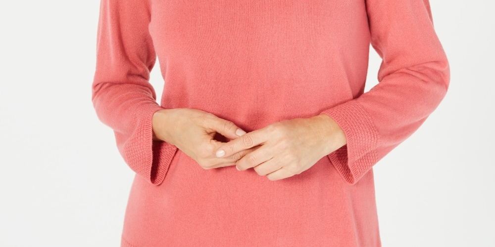 Karen Scott Women's Boatneck Sweater Pink Size PL