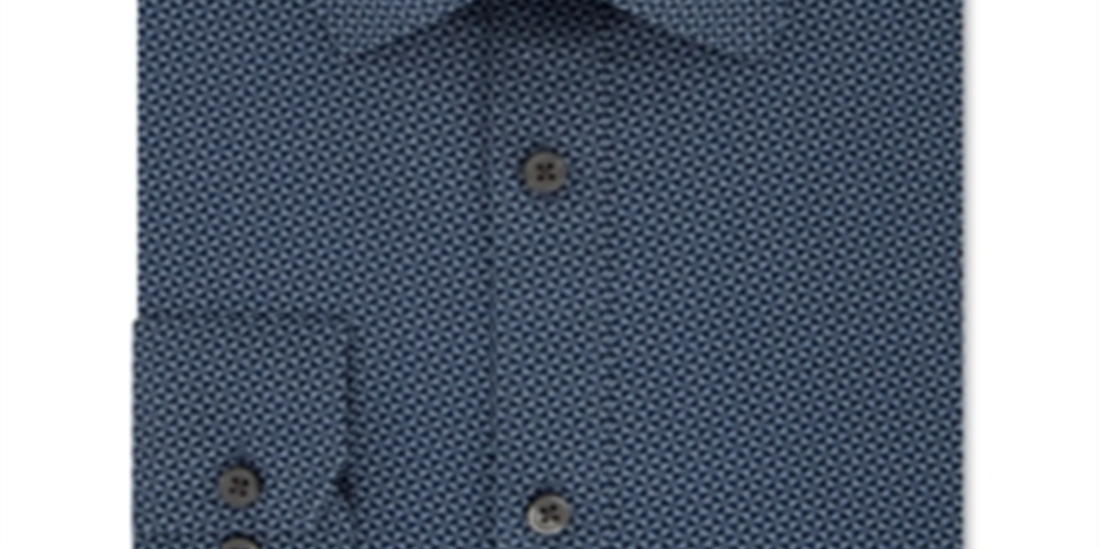 DKNY Men's Stretch Print Blue Size 2XL