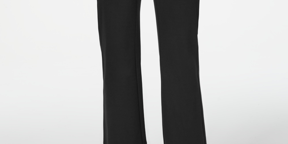 Charter Club Women's Cropped Wide Leg Pants Black Size 6