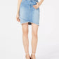 INC International Concepts Women's Tulip Hem Jean Skirt Blue Size 2