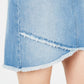 INC International Concepts Women's Tulip Hem Jean Skirt Blue Size 2