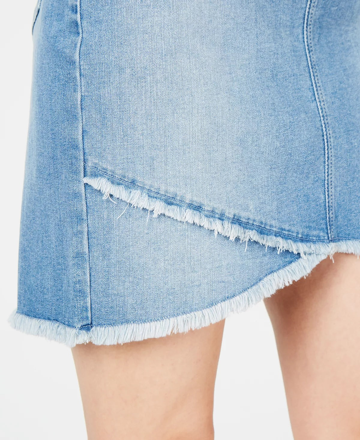 INC International Concepts Women's Tulip Hem Jean Skirt Blue Size 2