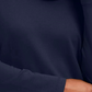 Karen Scott Women's Heather Long Sleeve Turtle Neck Blouse Top Size Navy PS