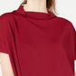 Alfani Women's Cowl Mock Neck Top Wine Size PL