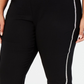 JM Collection Women's Plus Size Straight Leg Trousers  Black Size Small