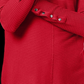 Alfani Women's Ribbed Snap Detail Sweater Red Size Petite Small