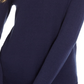 Maison Jules Women's Mock Neck Sweater Blue Size X-Small