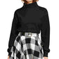 Bar III Women's Cozy Turtleneck Top Black Size X-Small