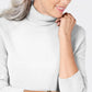 Karen Scott Women's Turtleneck Sweater White Size X-Small