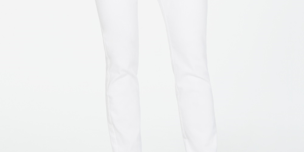 Charter Club Women's Chelsea Stretch Twill Pants White Size 12