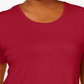 JM Collection Women's Plus Short Sleeve Top Red Size 0X