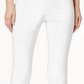 Alfani Women's Tummy Control Pull On Skinny Pants Short White Size 20X5