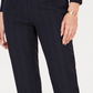 Charter Club Women's Petite Plaid Ankle-Length Pants Bright Blue Size 8 P