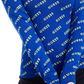 Guess Women's V Neck Logo Sweater Blue Size X-Small