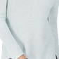 Style & Co Women's Ribbed V-Neck Cotton Sweater Blue Size Large