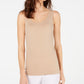 INC International Concepts Women's Seamless Tank Top Taupe Size 34X16