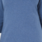 Karen Scott Women's Cotton Keyhole Stud Top Blue Size Small