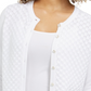 Charter Club Women's Peacock-Stitch Cardigan  White Size XX-Large