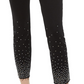 INC International Concepts Women's Studded Skinny Jeans Black Size 6