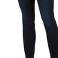 INC International Concepts Women's Skinny Ankle Jeans With Tummy Control Blue Size 4