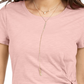 Style & Co Women's Side Tie Top Pink Size Medium