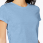 Maison Jules Women's High-Low T-Shirt Blue Size Small