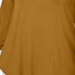 JM Collection Women's Plus Size Scoopneck Top Yellow Size 0X