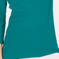 Karen Scott Women's Cotton Scoop Neck Top Green Size PL