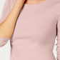 Charter Club Women's Pima Cotton Long Sleeve Top Pink Size Small