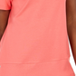 Karen Scott Women's Button-Hem Scoop-Neck Cotton Top Pink Size Small
