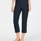 Charter Club Women's Chelsea Pull-On Tummy-Control Capris Blue Size 12