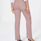Charter Club Women's Lexington Straight Leg Jeans Pink Size 10 Petite